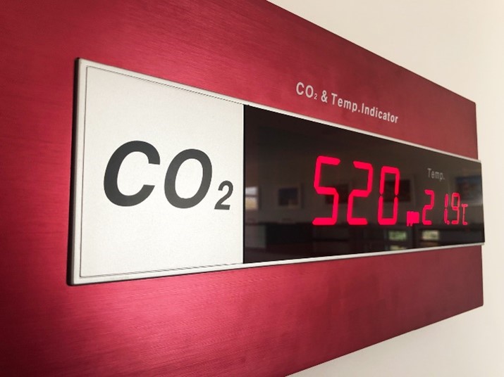 CO2 Messgerät für Lüftungssystem