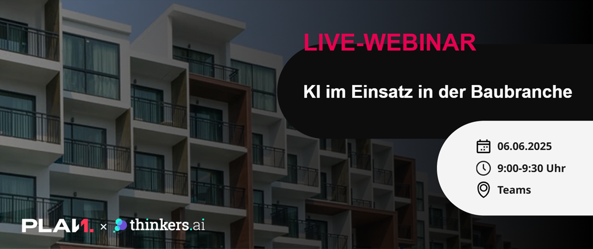 Webinar KI in der Baubranche